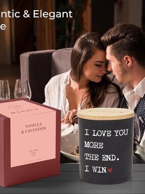 DANJUN Love Candle (Black - I Win)